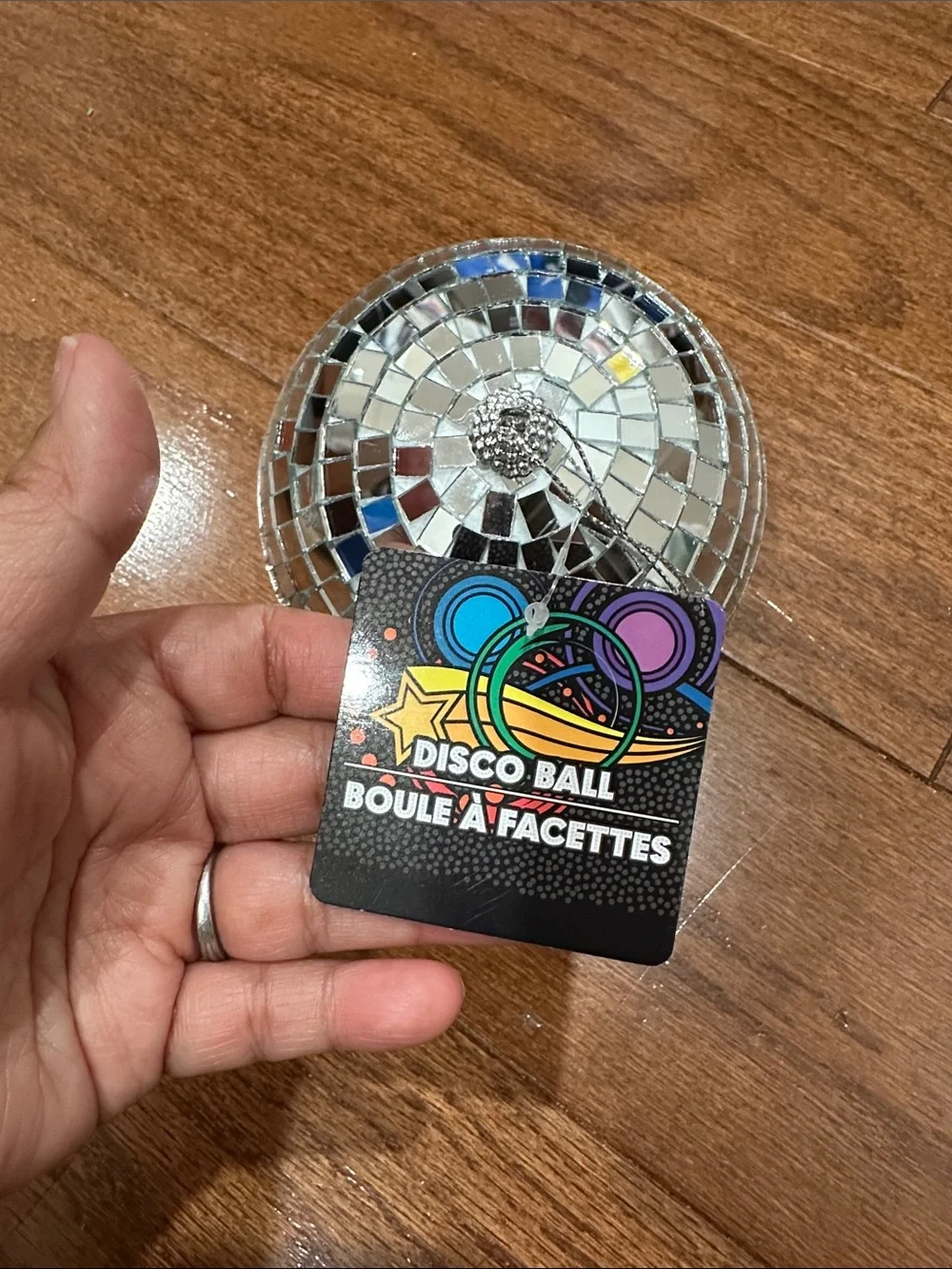 Disco Ball Party Decoration - Silver Mirror Finish